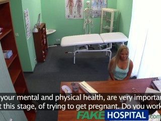 Fakehospital रोगी डॉक्टरों गर्भवती पाने के लिए कोशिश करता है शुक्राणु