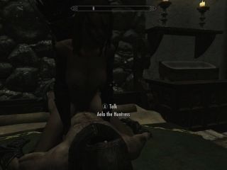 Skyrim - Aela के साथ सेक्स (नग्न)