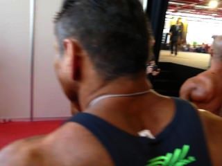 Musclebulls: मंच के पीछे - अर्नोल्ड यूरोप शौकिया 2014 - 70kg के तहत