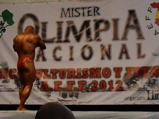 Muscledad Xisco ओलिम्पिया Nacional Aeff 2012