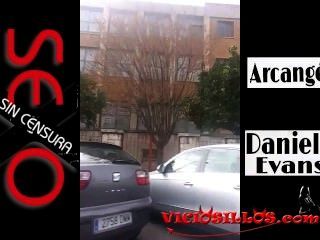 Viciosillos.com द्वारा वालेंसिया के माध्यम से कार में डेनिएला इवांस Y Arcangel Blowjob