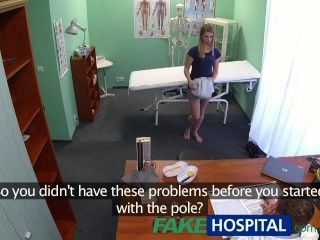 Fakehospital निर्दोष गोरा डॉक्टरों मालिश हो जाता है