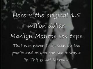 मर्लिन मुनरो मूल सेक्स टेप झूठ